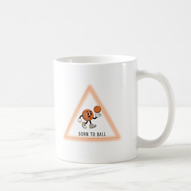 Mug Basketball Funny and Cute Design (Droite)
