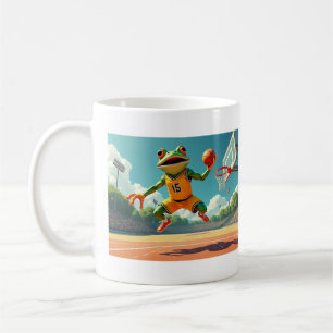 Mug Basketball Grenouille à droite