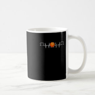 Mug Basketball Hearbeat Amusant de basket-ball