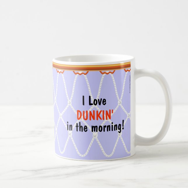 Mug Basketball Hoop Net_I Love Dunkin'_lavender (Droite)