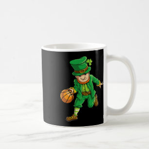 Mug Basketball Leprechaun Jour de la Saint Patrick Gar