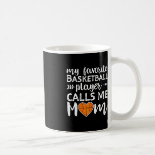 Mug Basketball Maman Mes appels favoris du joueur de b