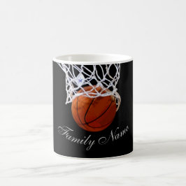 Mug Basketball Votre Nom Calligraphie Script