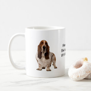 Mug Basset Hound - "un membre de la famille "