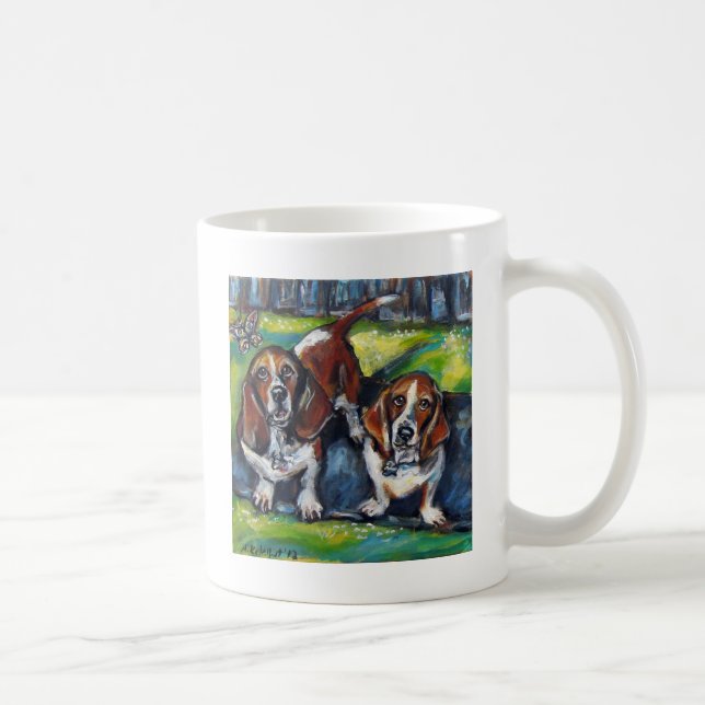 Mug Bassets Murphy et Maddy (Droite)