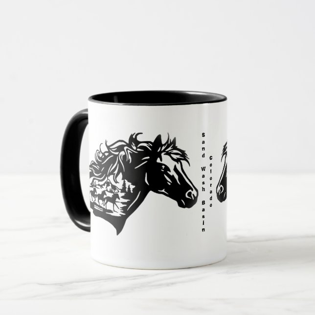 Mug Bassin de lavage de sable (Devant gauche)