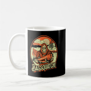 Mug Bassquatch ! Basse Pêcheur Sasquatch Funny Bigfoot