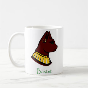 Mug Bastet - Déesse Égyptienne Ancienne (Nommée)