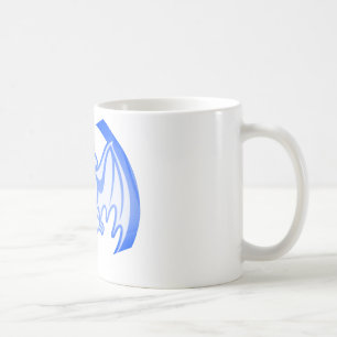 Mug Bat Blue Inv Le MUSÉE Zazzle Cadeaux