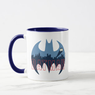 Mug Bat Logo With Gotham & Bat Signal