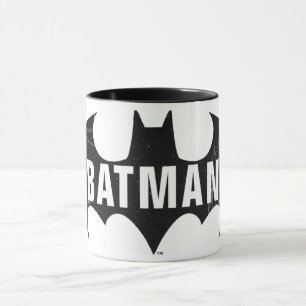 Mug Bat Logo With Gotham Etching