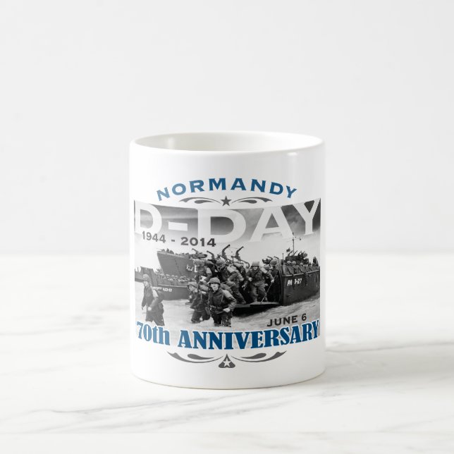 Mug Bataille d'anniversaire de le jour J (Centre)