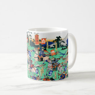 Mug Bataille de Kawanakajima, Ukiyo-e