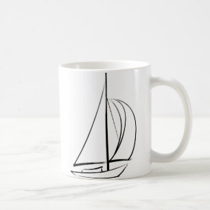 Mug Bateau à balai noir