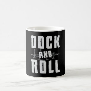 Mug Bateau À Quai Et À Rouleau Voilier Capitaine Batea