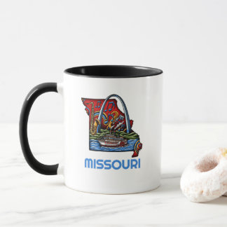 Mug Bateau à vapeur de la Porte d'entrée de style tato