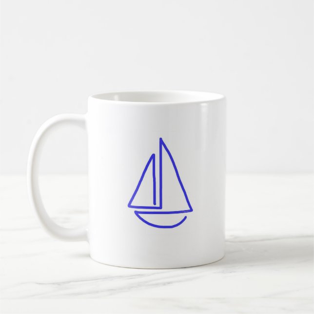 Mug Bateau à voile (Gauche)