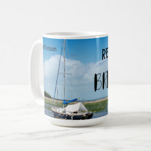 Mug Bateau à voile Blue Sky personnalisé & Mer