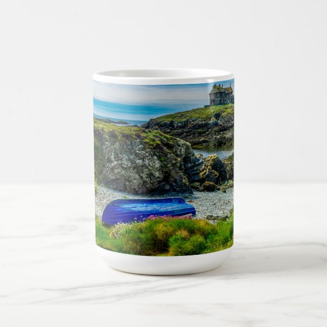 Mug Bateau bleu Anglesey 11 oz ou 15 oz (Centre)