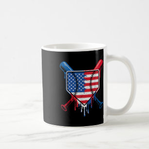Mug Bateau de baseball Boys Ice Cream Patriotic Americ