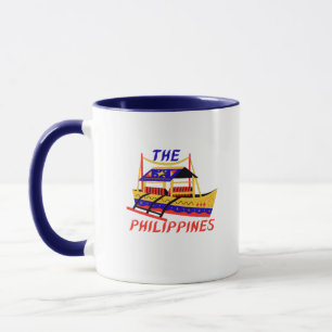 Mug Bateau de canne à café des Philippines