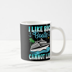 Mug Bateau de croisière drôle J'aime les gros bateaux