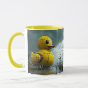 Mug Bateau de guerre Imaginaire Cute Duck
