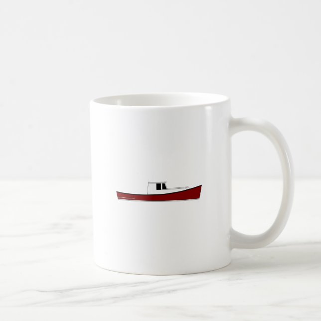 Mug Bateau de homard du Maine (Droite)