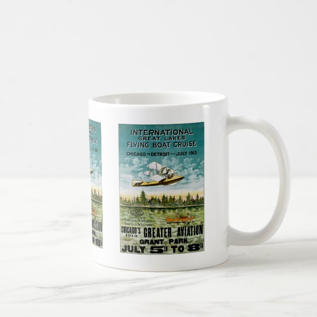 Mug Bateau de vol de Great Lakes (Droite)