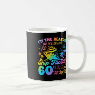 Mug Bateau Faced C'est mon 60e anniversaire Cruising S