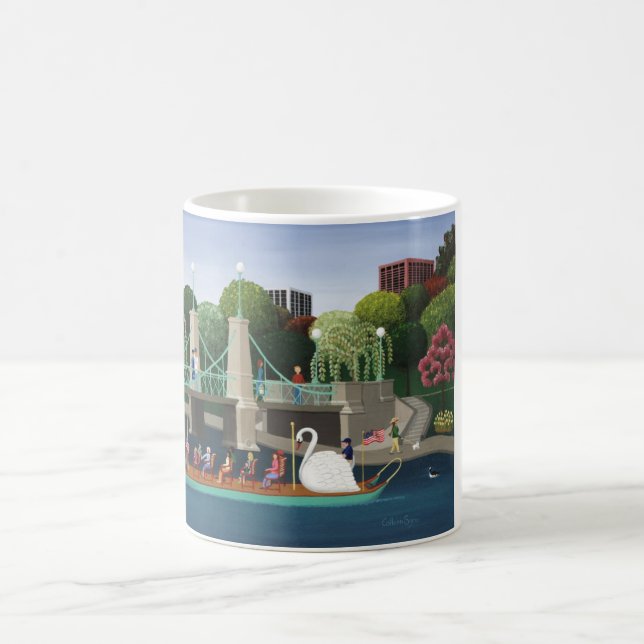 Mug Bateaux de cygne de Boston (Centre)