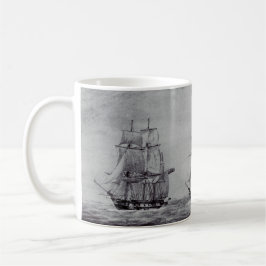 Mug Bateaux Graphiques de l'Océanie Fine Art