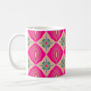 Mug batik bantul de différentes couleurs, Batik est un