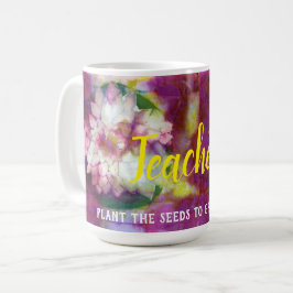 Mug Batik pourpre Musique des enseignants