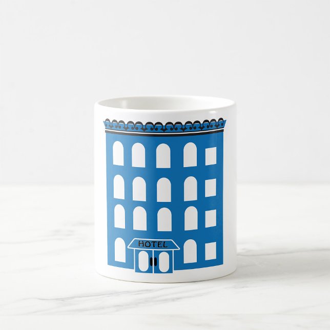 Mug Bâtiment Blue (Créateur téléchargé)