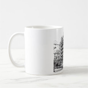 Mug Bâtiment de style manga   Architecture japonaise