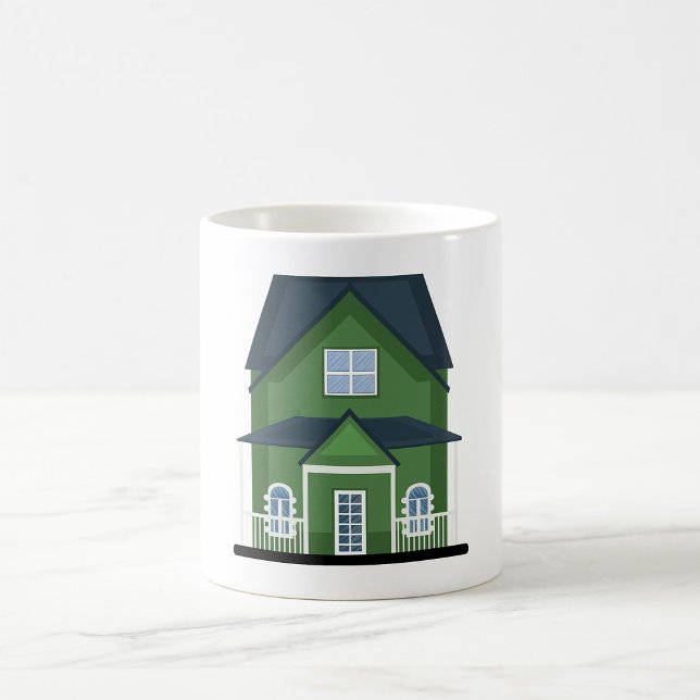 Mug Bâtiment résidentiel de la Maison Verte (Créateur téléchargé)