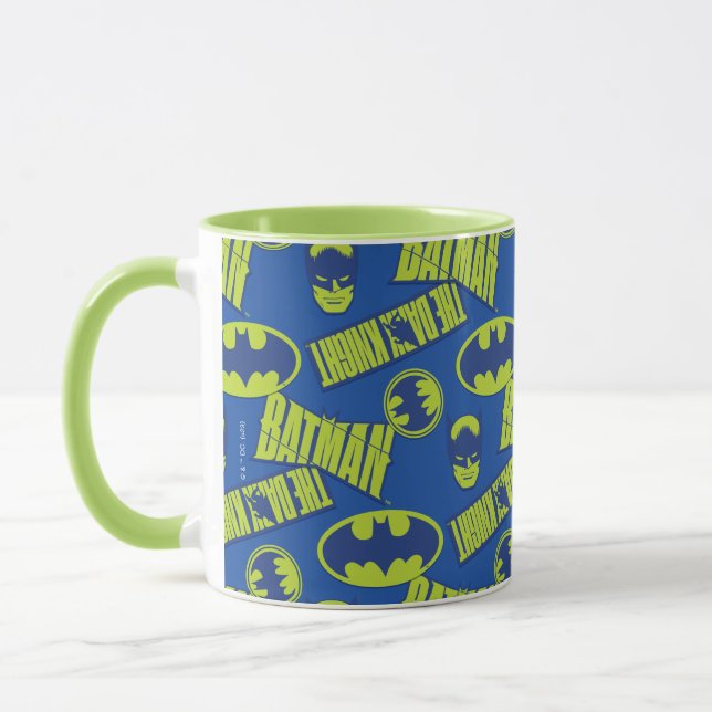 Mug Batman - Le Motif du Chevalier foncé (Gauche)