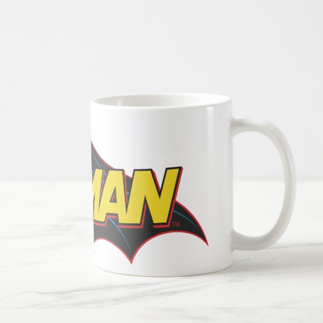 Mug Batman | Logo de l'ancienne école (Droite)
