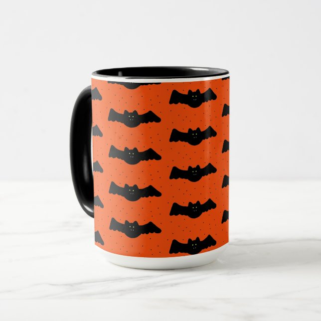 Mug Bats d'Halloween (Devant gauche)