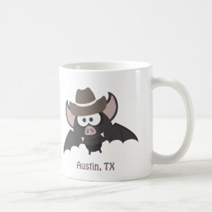Mug Batte mignonne de cowboy de bande dessinée