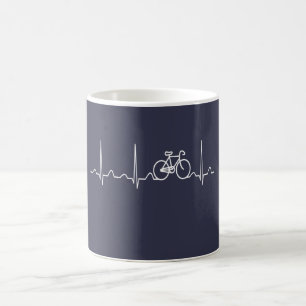 MUG BATTEMENT DE COEUR DE BICYCLETTE