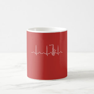 MUG BATTEMENT DE COEUR DE SAXOPHONE
