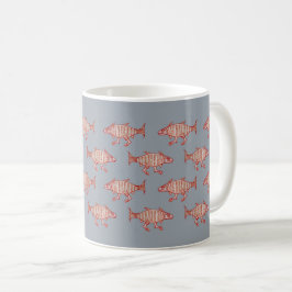 Mug Batterie de café à poisson médiévale