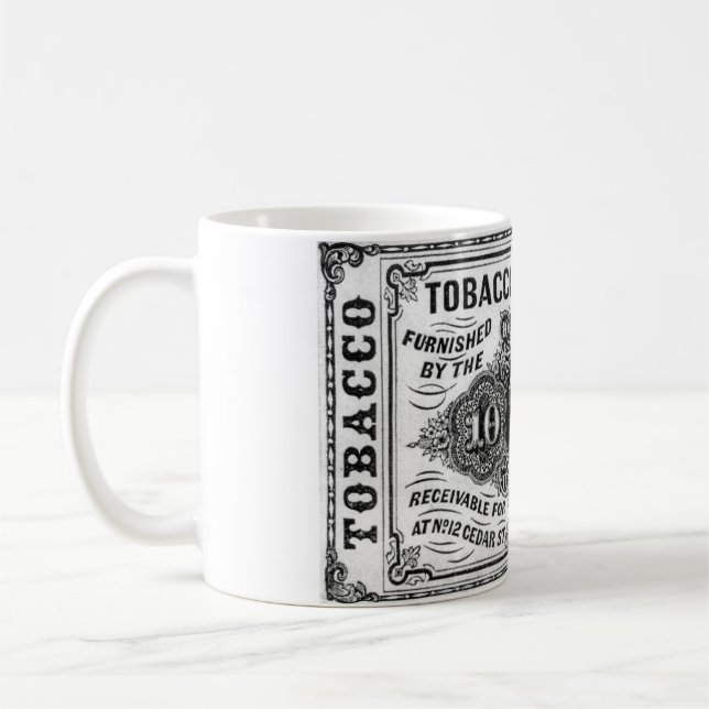 Mug Batterie de café de la loi du tabac (Gauche)