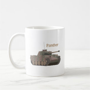 Mug Batterie de Panther German 2ÈME GUERRE MONDIALE
