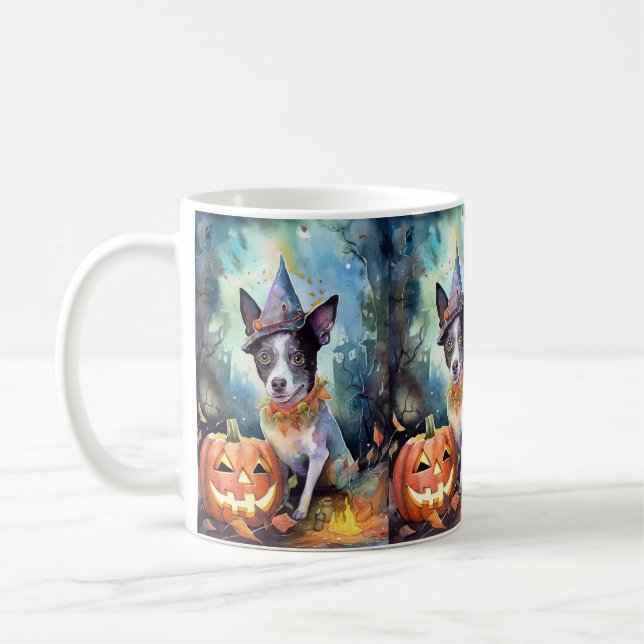 Mug Battle australienne d'Halloween avec la peur Citro (Gauche)