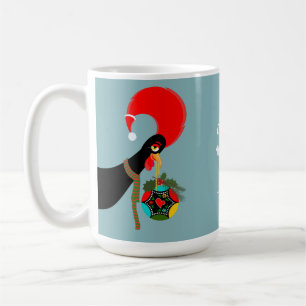Mug Bauble de Noël du coq portugais