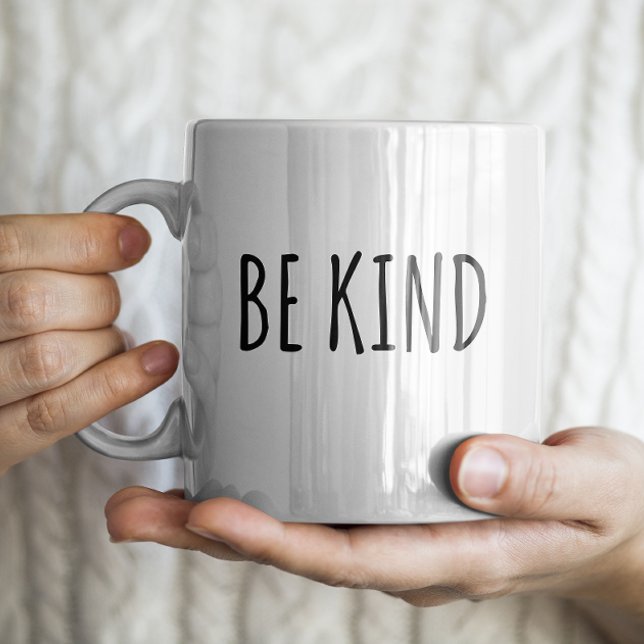 Mug "Be Kind" Simple Farmhouse moderne (Créateur téléchargé)