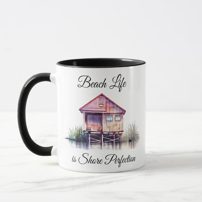 Mug Beach Life is Shore Perfection (Gauche)